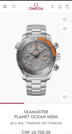 Omeg_a Seamaster Planet Ocean Quartz Japan - Image 4