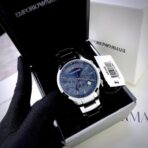 Emporio Arman_i Classic Silver-Blue